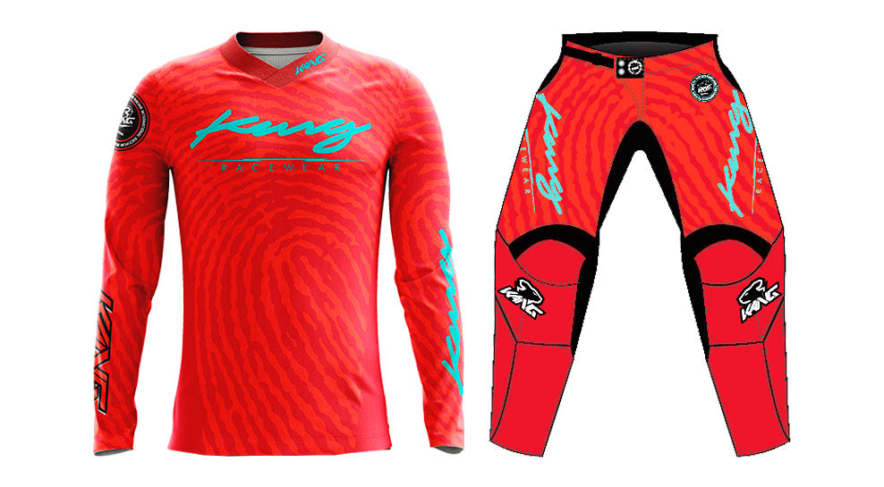 YOUTH KANG Fingerprint Red/Orange KIT