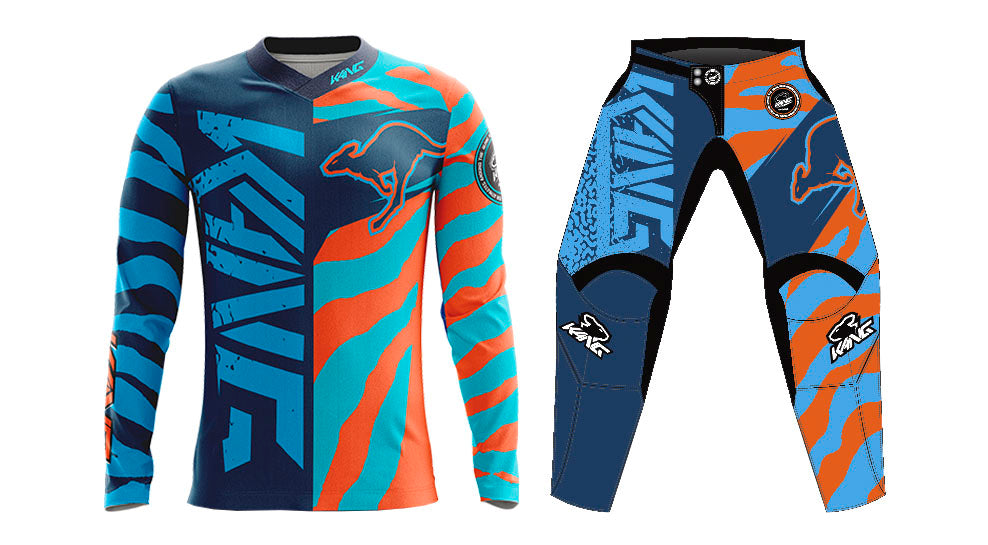 YOUTH KANG ZIBRA BLUE/ORANGE KIT