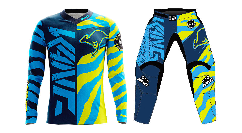 YOUTH KANG ZIBRA BLUE/YELLOW KIT