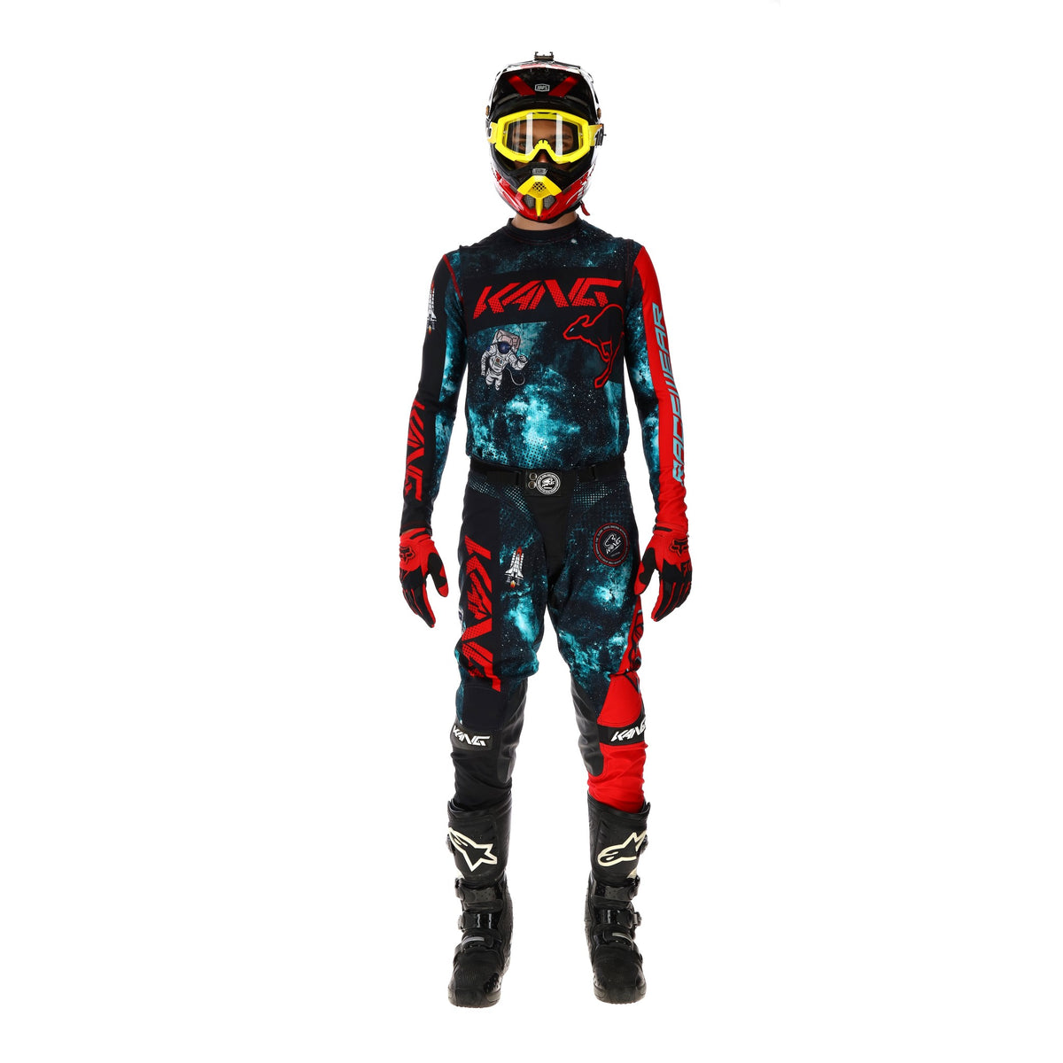 YOUTH KANG GALACTIK 2.0 LIGHTCYAN/RED KIT