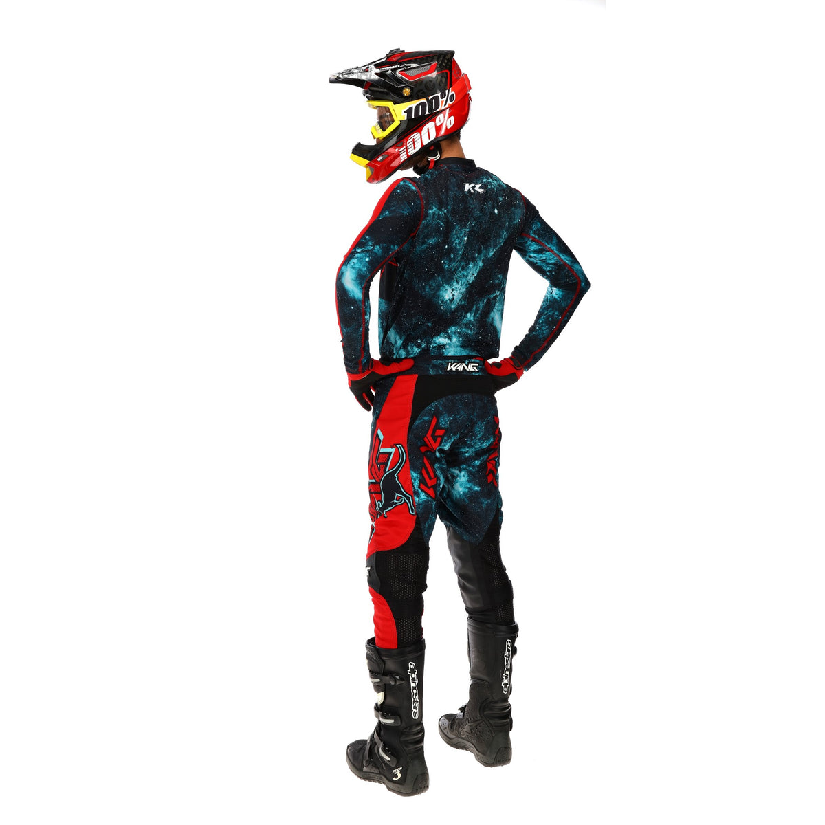 YOUTH KANG GALACTIK 2.0 LIGHTCYAN/RED KIT