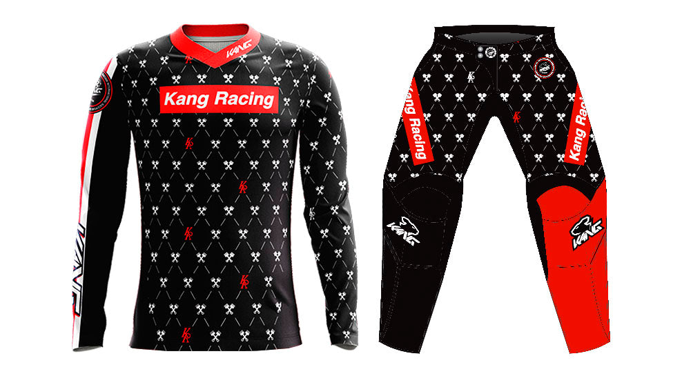 YOUTH KANG Monogram SPRME Black/White KIT