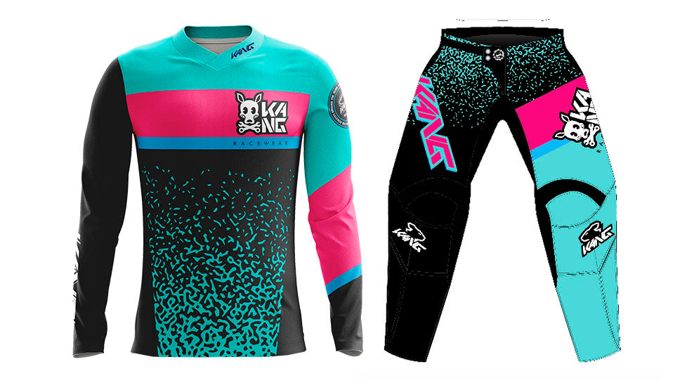 YOUTH KANG SKULL AQUA/PINK KIT