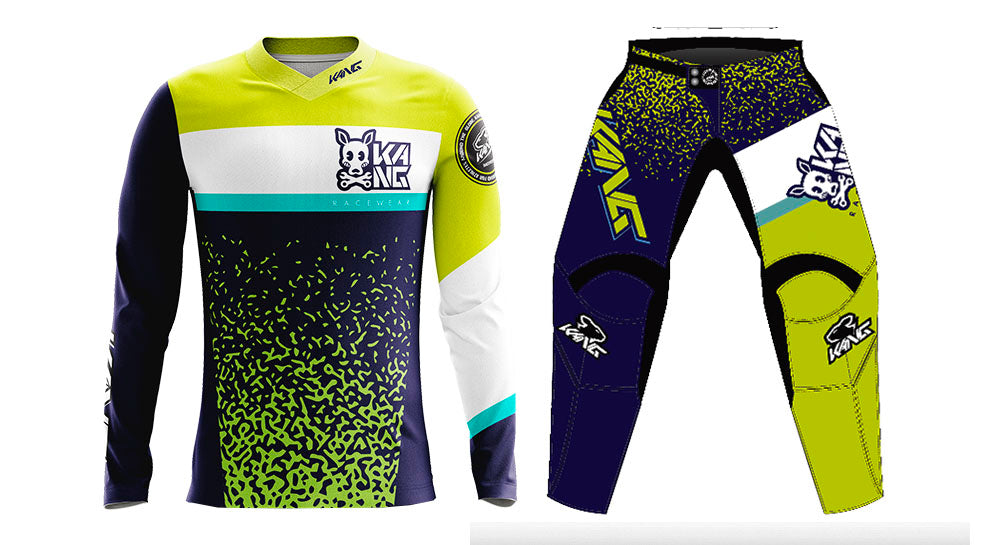 YOUTH KANG SKULL BLUE/GREEN KIT
