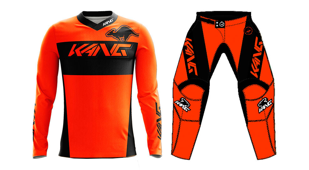 YOUTH KANG TEAM FLO ORANGE KIT
