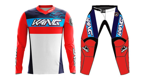 KANG TEAM RED/BLUE KIT