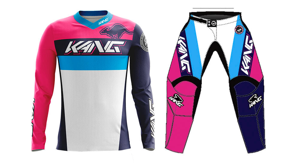 YOUTH KANG TEAM PINK/BLUE KIT