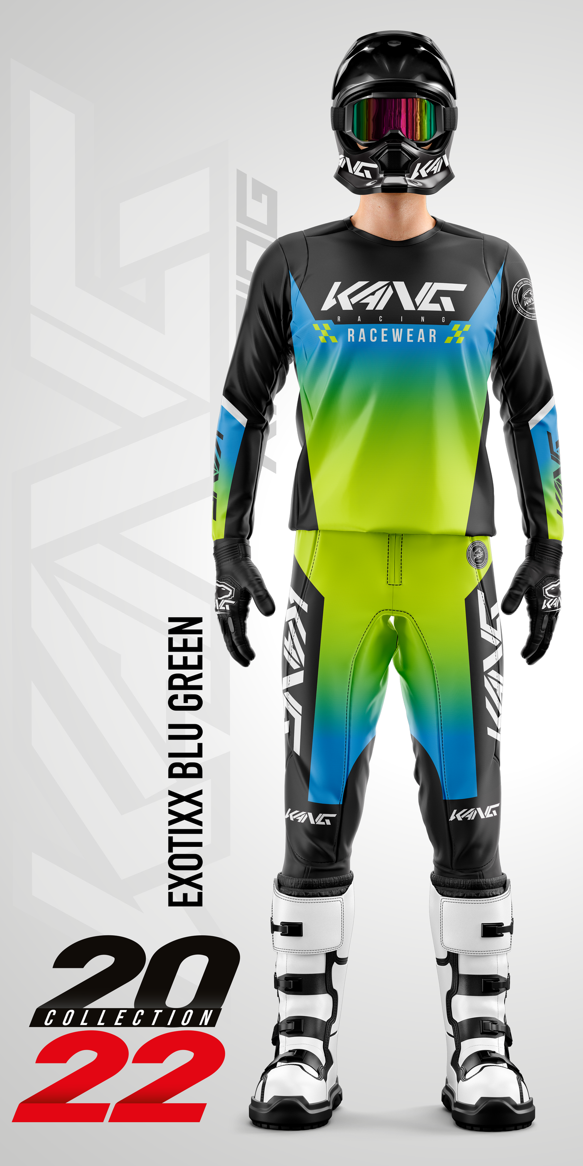 EXOTIXX BLU GREEN 2022