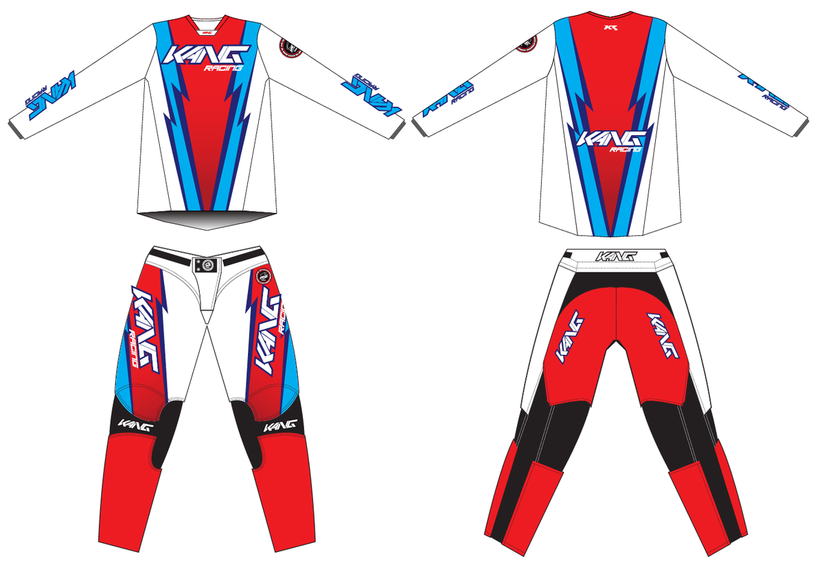 KANG MIAMI WHITE-RED KIT