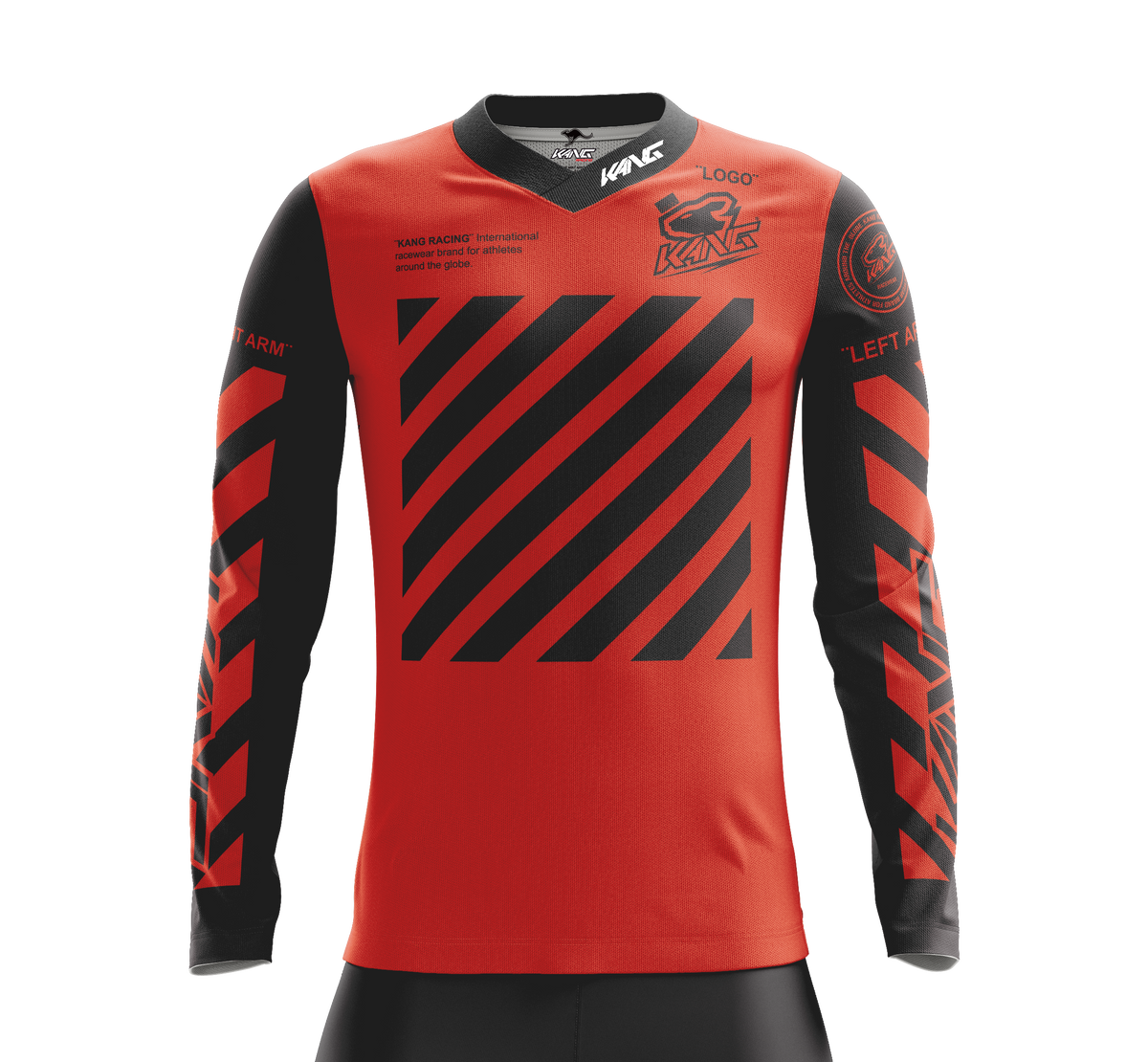 JERSEY KANG OFF KANG ORANGE FLO