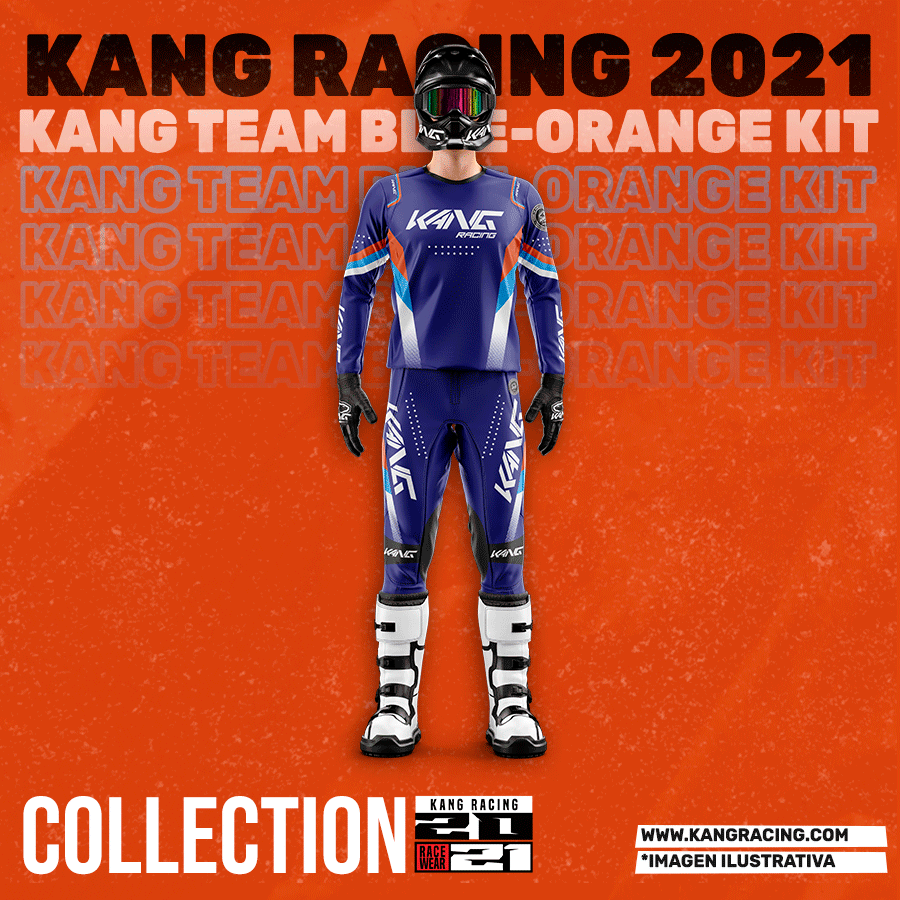 KANG TEAM BLUE-ORANGE KIT