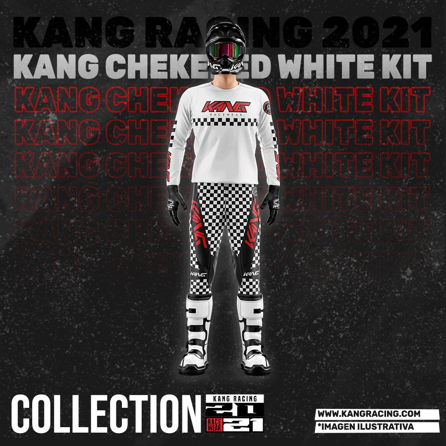 KANG CHECKERED WHITE KIT