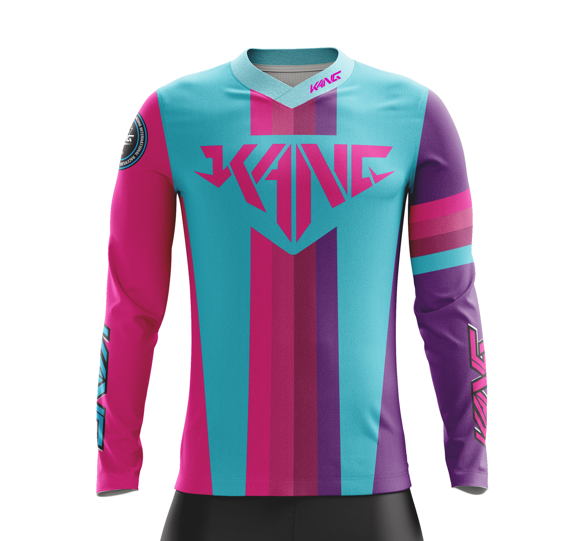 JERSEY KANG COLORMETRIK PINK/PURPLE