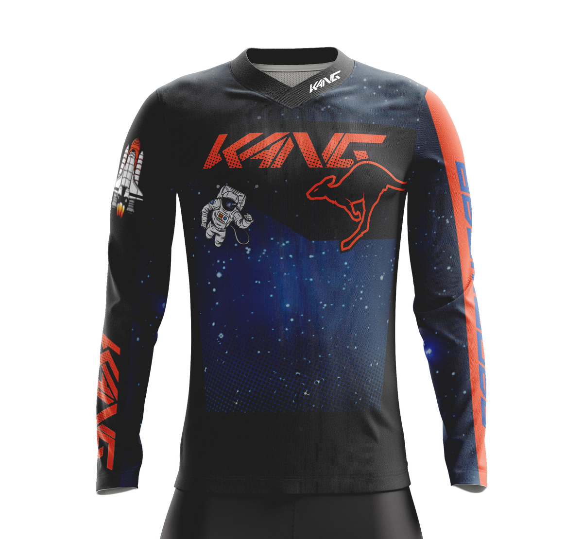 JERSEY KANG GALACTIK 2.0 BLUE/ORANGE