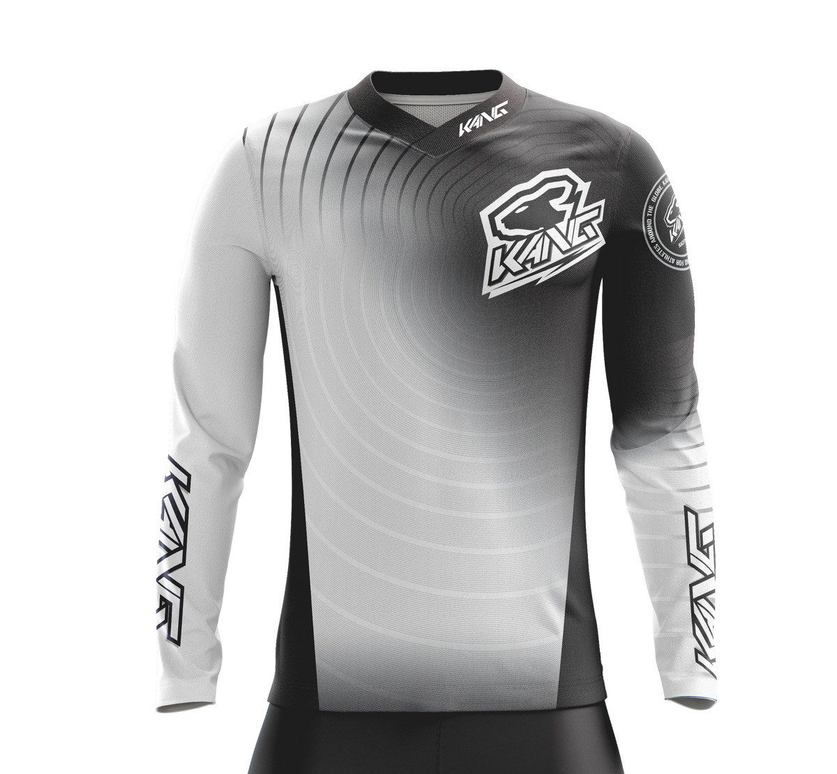 JERSEY KANG RADIAL WHITE/BLACK