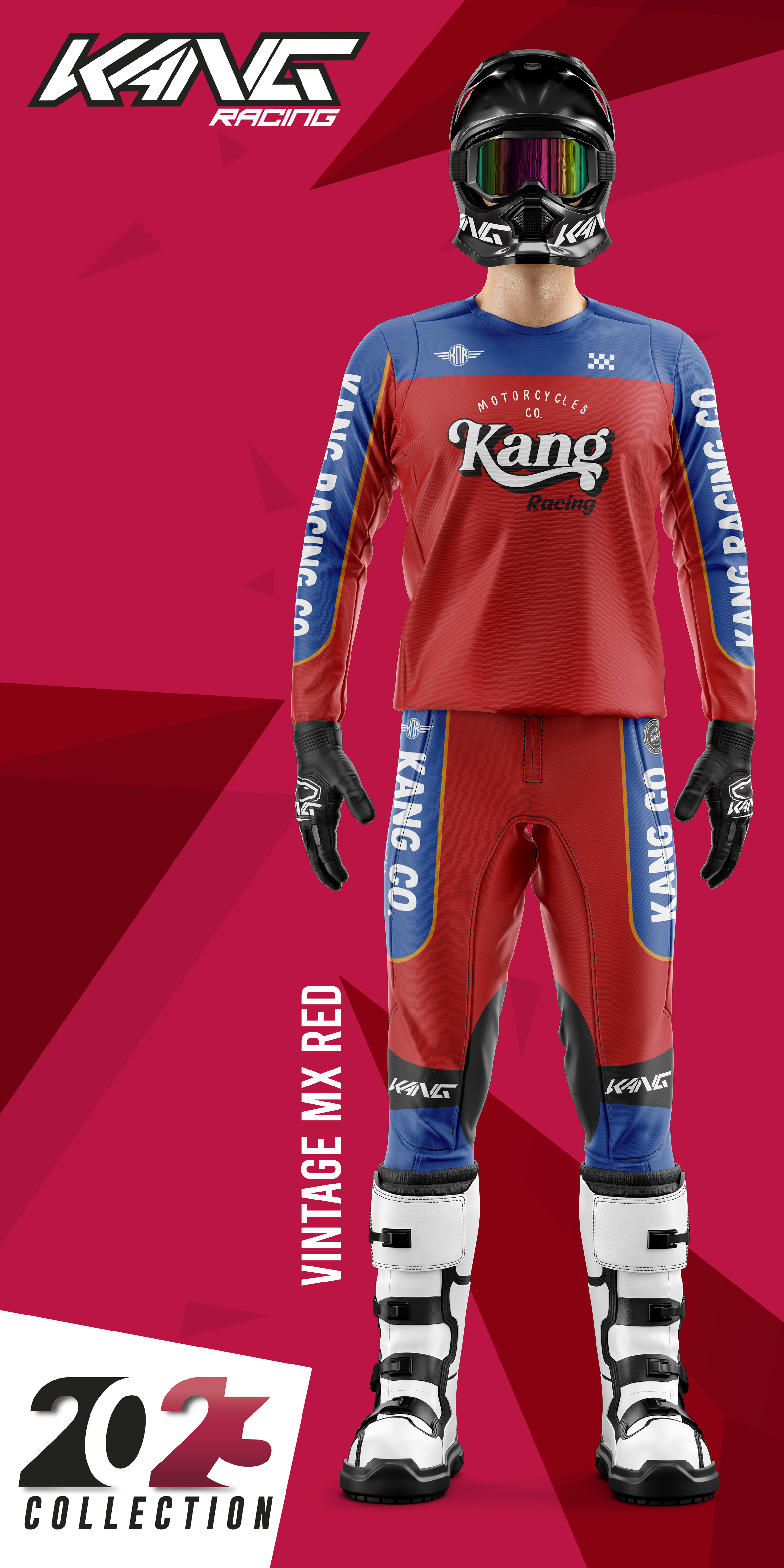 VINTAGE MX RED